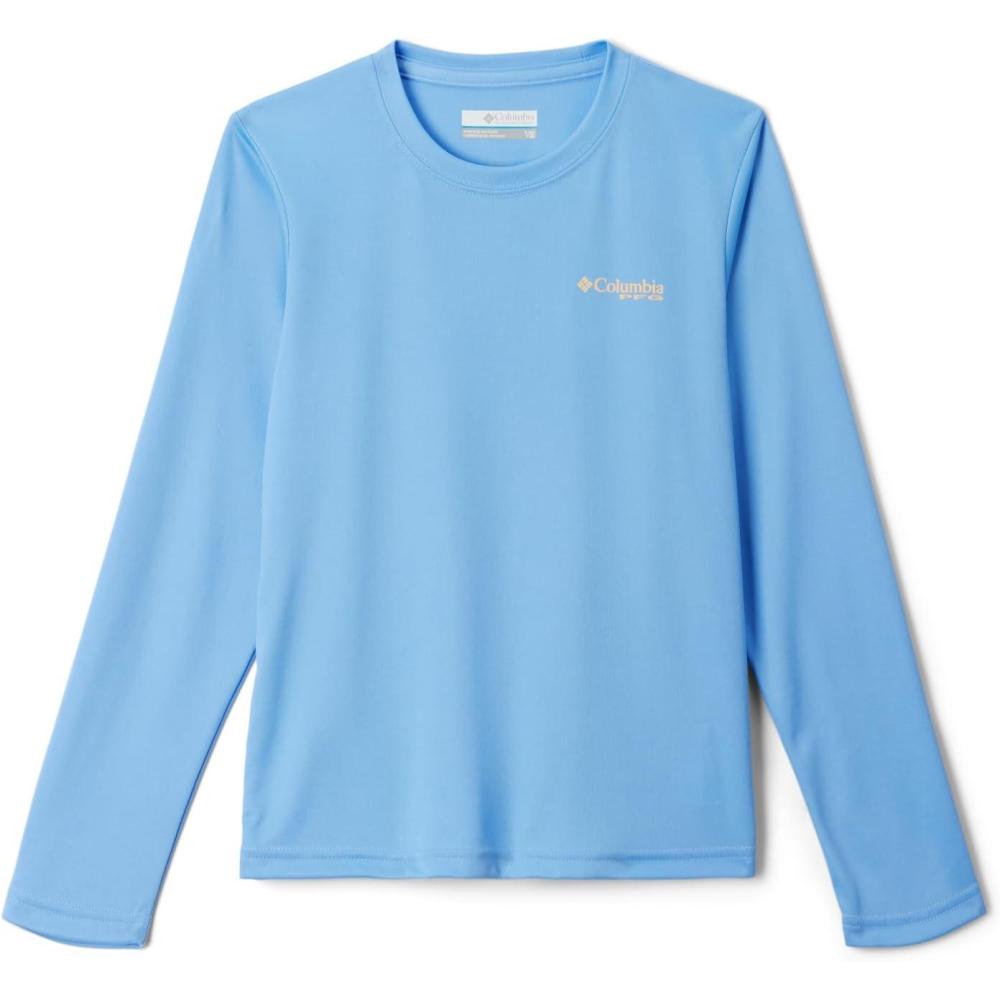 imageColumbia Boys Terminal Tackle Long Sleeve TeeWhite CapPfg Fish Flag Update