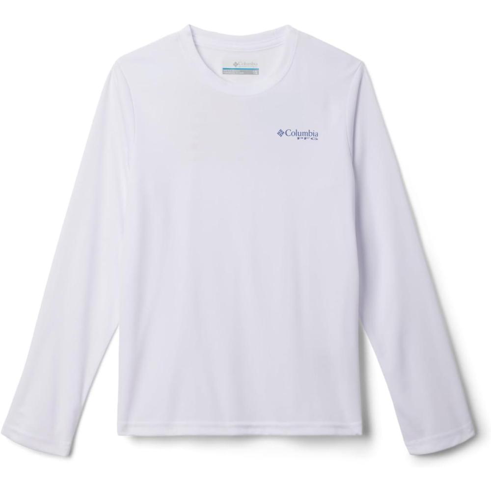 imageColumbia Boys Terminal Tackle Long Sleeve TeeWhiteFaded Peach