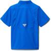 Columbia Boys Slack Tide™ Short Sleeve Camp ShirtSlack Tide Short Sleeve Camp Shirt(Blue Macaw)