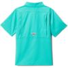 Columbia Boys Slack Tide™ Short Sleeve Camp ShirtSlack Tide Short Sleeve Camp Shirt(Electric Turquoise)