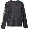 Columbia Boys’ Terminal Tackle Long Sleeve Tee(Black Pfg Camo Print)