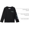 Columbia Boys’ Terminal Tackle Long Sleeve Tee(Black/Gulf Stream Logo)