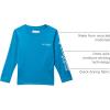 Columbia Boys’ Terminal Tackle Long Sleeve Tee(Blue Echo/Cool Grey Logo)