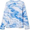 Columbia Boys’ Terminal Tackle Long Sleeve Tee(Blue Macaw Pfg Camo Print)