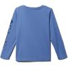 Columbia Boys’ Terminal Tackle Long Sleeve Tee(Bluebell/Collegiate Navy Logo)