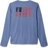 Columbia Boys’ Terminal Tackle Long Sleeve Tee(Bluestone/Collegiate Navy)
