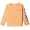 Columbia Boys’ Terminal Tackle Long Sleeve Tee(Bright Nectar/Vivid Blue Logo)