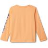 Columbia Boys’ Terminal Tackle Long Sleeve Tee(Bright Nectar/Vivid Blue Logo)