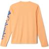 Columbia Boys’ Terminal Tackle Long Sleeve Tee(Bright Nectar/Vivid Blue Logo)