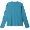 Columbia Boys’ Terminal Tackle Long Sleeve Tee(Canyon Blue/Icy Morn Logo)