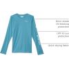 Columbia Boys’ Terminal Tackle Long Sleeve Tee(Canyon Blue/Icy Morn Logo)