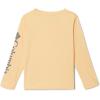 Columbia Boys’ Terminal Tackle Long Sleeve Tee(Cocoa Butter/City Grey Logo)