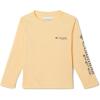 Columbia Boys’ Terminal Tackle Long Sleeve Tee(Cocoa Butter/City Grey Logo)
