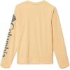 Columbia Boys’ Terminal Tackle Long Sleeve Tee(Cocoa Butter/City Grey Logo)