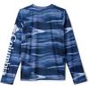Columbia Boys’ Terminal Tackle Long Sleeve Tee(Collegiate Navy Obsidian)