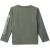 Columbia Boys’ Terminal Tackle Long Sleeve Tee(Cypress/Dark Stone Logo)