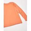 Columbia Boys’ Terminal Tackle Long Sleeve Tee(Dusty Orange/New Mint Logo)