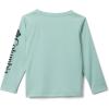 Columbia Boys’ Terminal Tackle Long Sleeve Tee(Misty Jade/Shark Logo)
