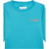 Columbia Boys’ Terminal Tackle Long Sleeve Tee(Ocean Teal/Cool Green)