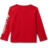 Columbia Boys’ Terminal Tackle Long Sleeve Tee(Red Spark)