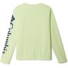 Columbia Boys’ Terminal Tackle Long Sleeve Tee(Spring Yellow/Midnight Teal Logo)