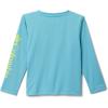 Columbia Boys’ Terminal Tackle Long Sleeve Tee(Vintage Blue/Voltage Logo)