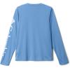Columbia Boys’ Terminal Tackle Long Sleeve Tee(Vivid Blue/Cool Grey)