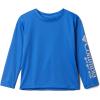 Columbia Boys’ Terminal Tackle Long Sleeve Tee(Vivid Blue/Cool Grey)