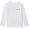 Columbia Boys’ Terminal Tackle Long Sleeve Tee(White/Collegiate Navy)