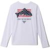 Columbia Boys Terminal Tackle PFG Fins and Stripes(White/Pfg Fins & Stripes Trout)