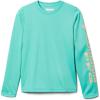 Electric Turquoise Heather/Bright Nectar Logo