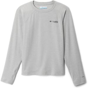 Columbia Boys PFG Uncharted Long Sleeve Shirt(Cool Grey Heather)