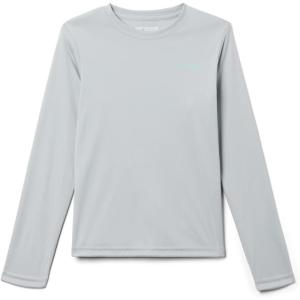Columbia Boys’ Terminal Tackle Long Sleeve Tee(Cool Grey/Gulf Stream)