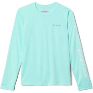 Columbia Boys’ Terminal Tackle Long Sleeve Tee(Green)
