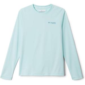Columbia Boys’ Terminal Tackle Long Sleeve Tee(Icy Morn/Pfg Fish Flag Trout & Flies)