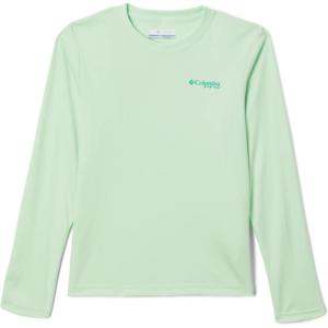 Columbia Boys’ Terminal Tackle Long Sleeve Tee(Key West/Cool Grey)