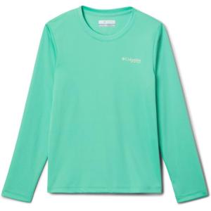 Columbia Boys’ Terminal Tackle Long Sleeve Tee(Light Jade/Key West)