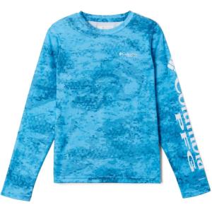 Columbia Boys’ Terminal Tackle Long Sleeve Tee(Riptide Pfg Camo)