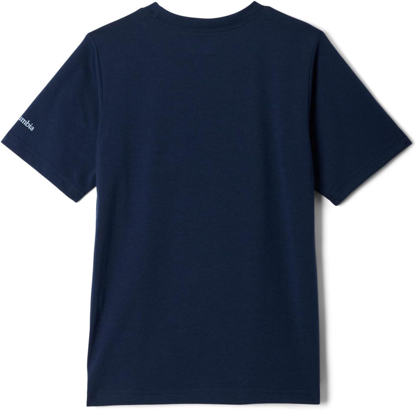 imageColumbia Boys La Poudre Pass Short Sleeve TeeCollegiate NavyFurry Friend