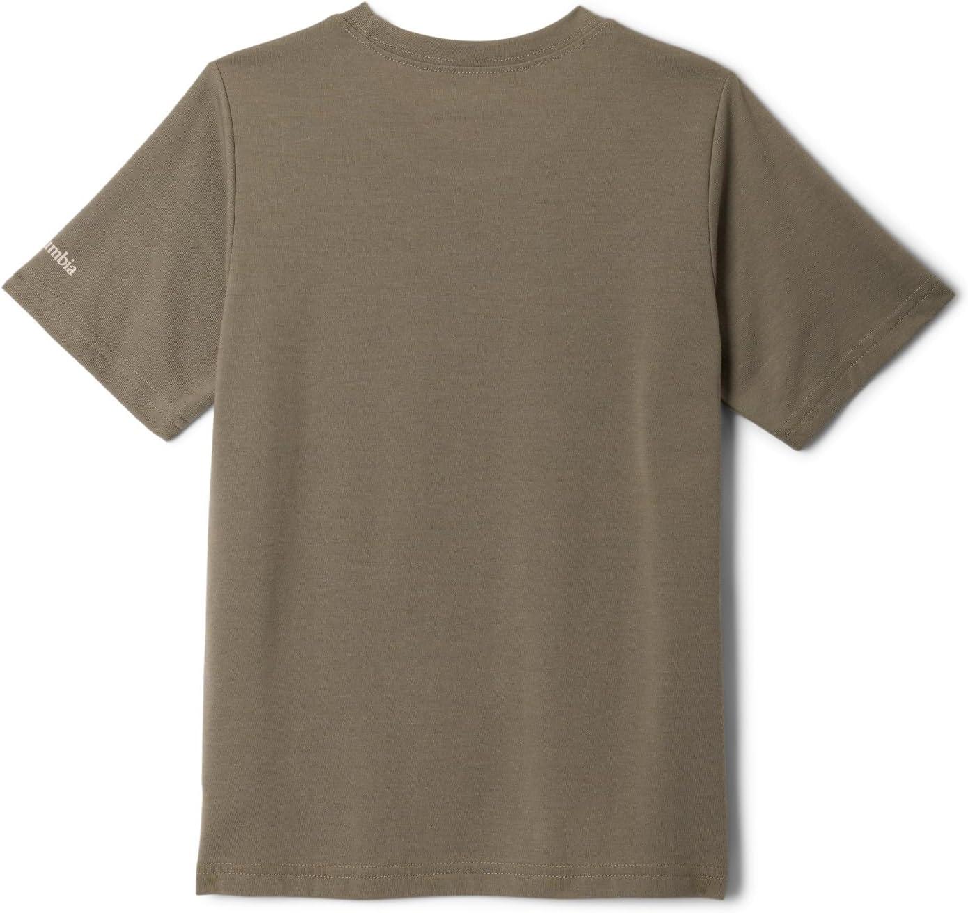 imageColumbia Boys La Poudre Pass Short Sleeve TeeStone GreenFurry Friend