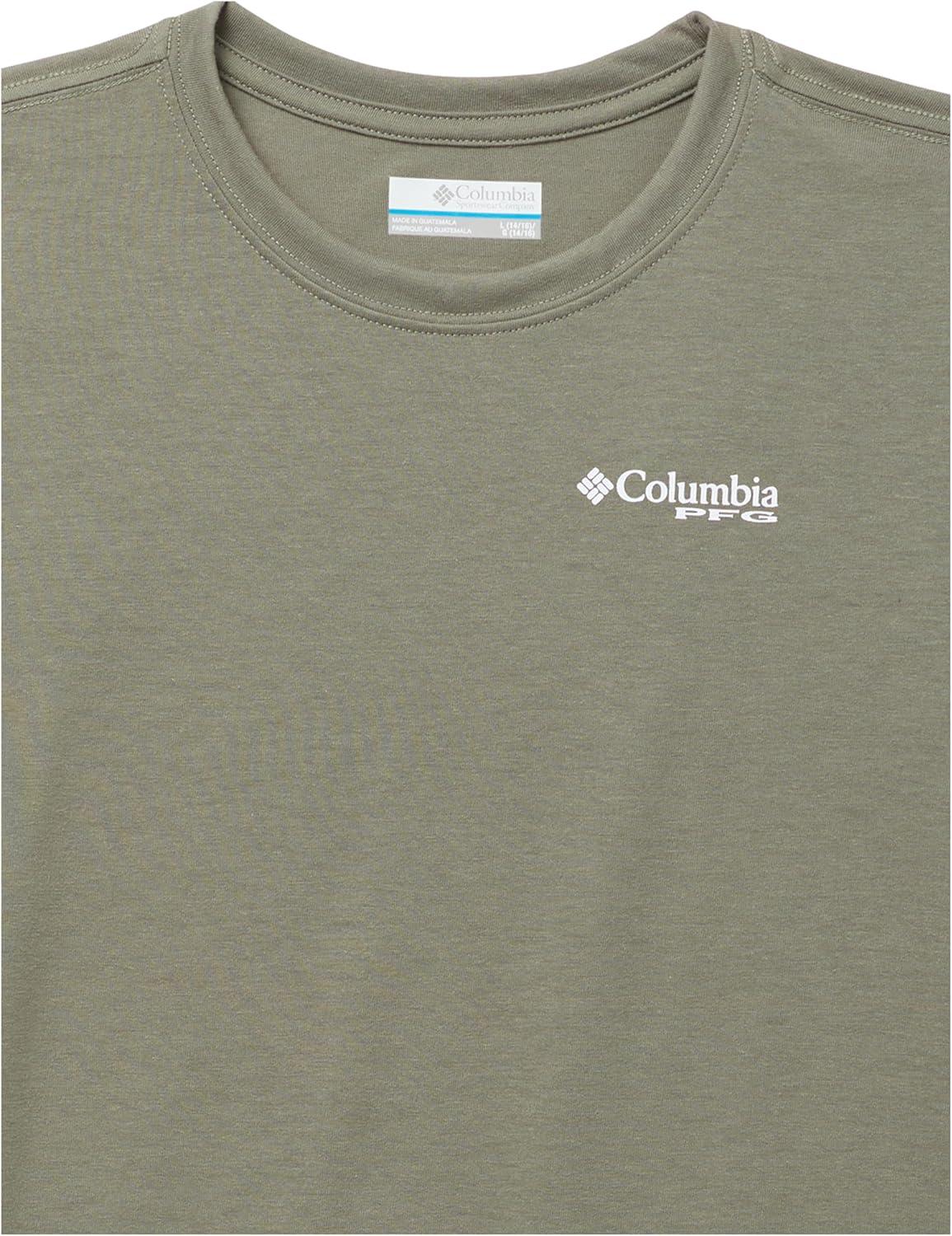 imageColumbia Boys PFG Short Sleeve Seasonal Graphic TeeCypressStack Em Trout