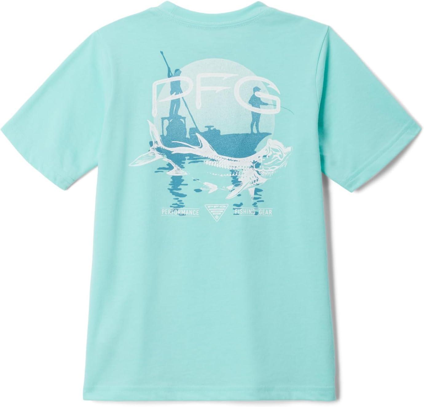 imageColumbia Boys PFG Short Sleeve Seasonal Graphic TeeGulf StreamTarpon Rise Graphic