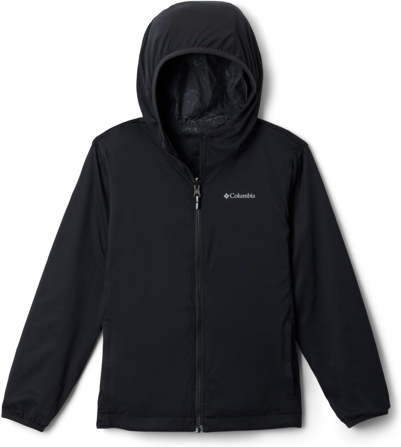 imageColumbia Boys Pixel Grabber II Reversible JacketBlack Cracked Earth