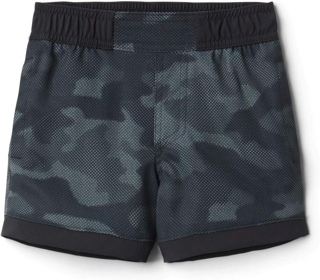 imageColumbia Boys Sandy Shores Boardshort MoistureWicking UV Sun ProtectionBlack Spotted Camo