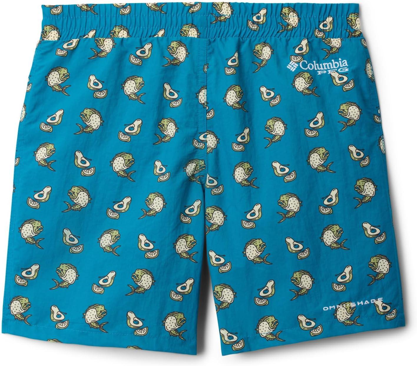 imageColumbia Boys Super Backcast Ii ShortBlue Echo Fishtacos