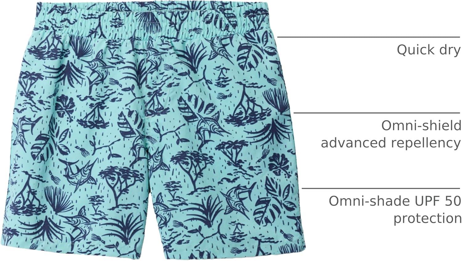 imageColumbia Boys Super Backcast Ii ShortSpray Marlin Chase
