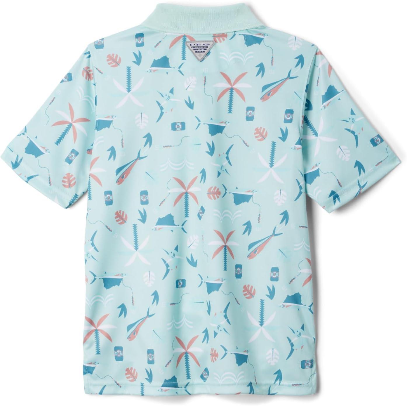 imageColumbia Boys Super Slack Tide PoloIcy Morn Retrobait