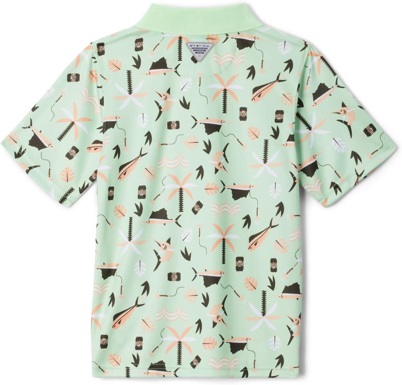 imageColumbia Boys Super Slack Tide PoloKey West Retrobait
