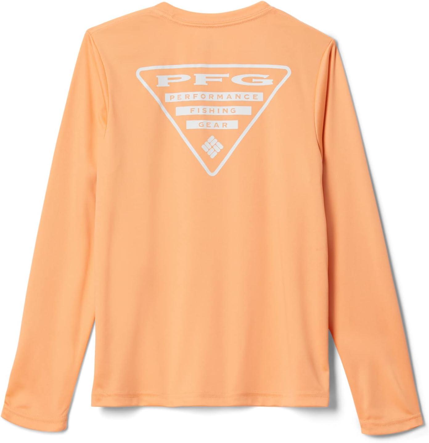 imageColumbia Boys Terminal Tackle PFG Triangle Logo Long SleeveBright NectarWhite