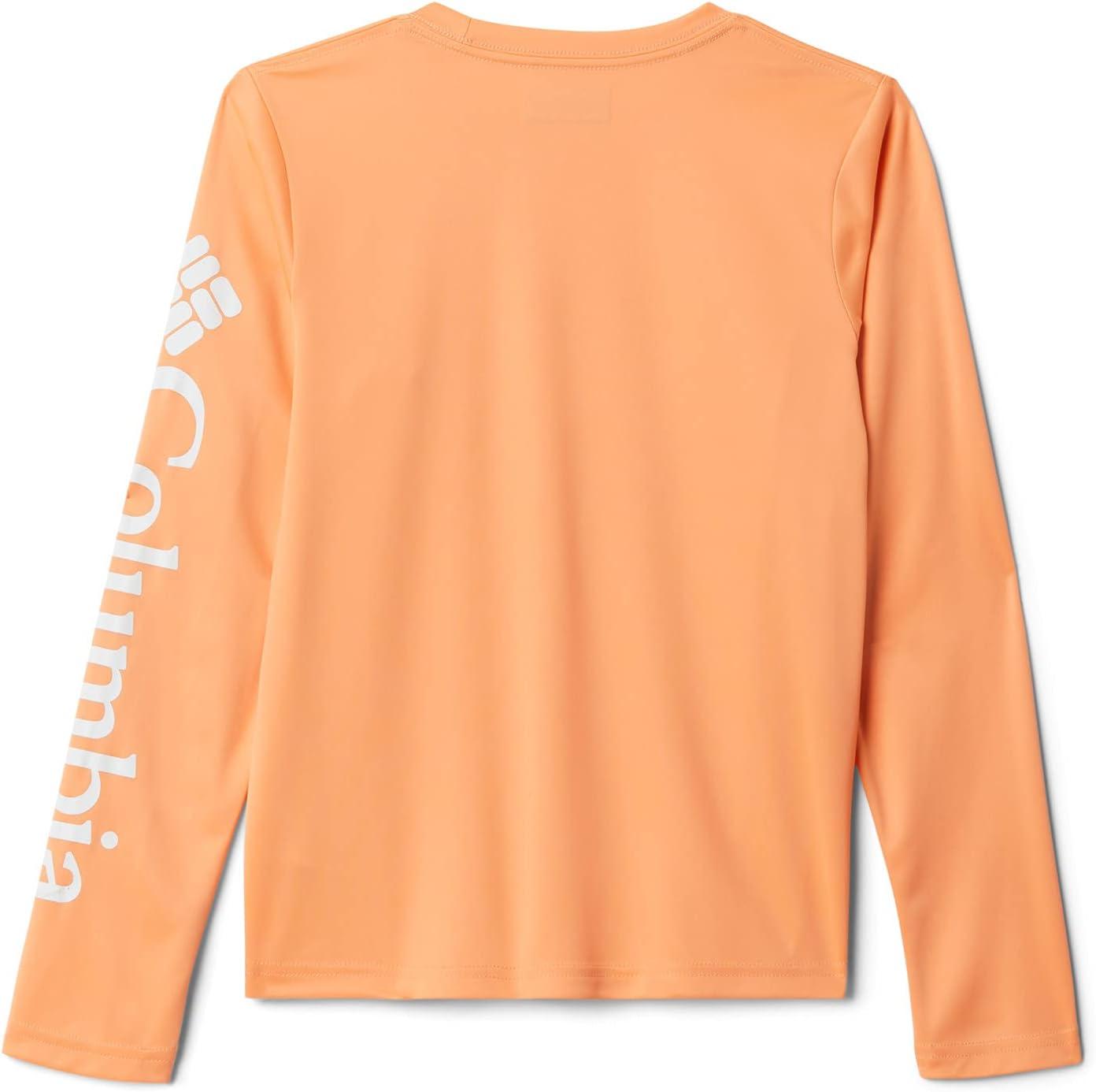 imageColumbia Boys Terminal Tackle PFG Triangle Logo Long SleeveBright NectarWhite Logo